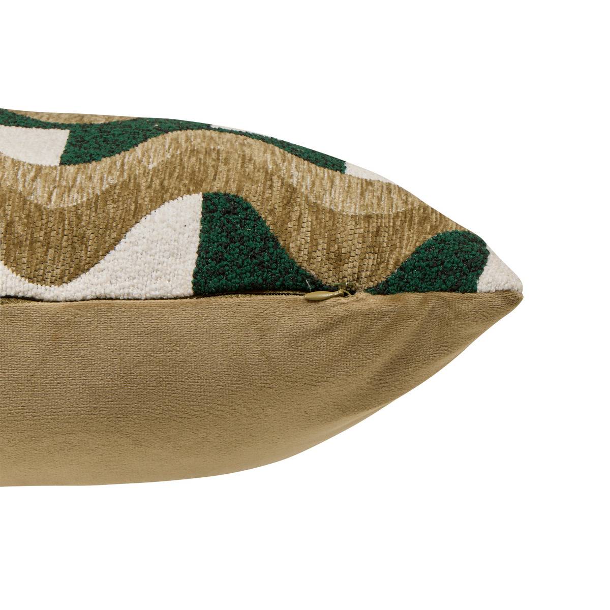 Coussin Floe vert Kaki 58x38cm - Atmosphera créateur d'intérieur - 4