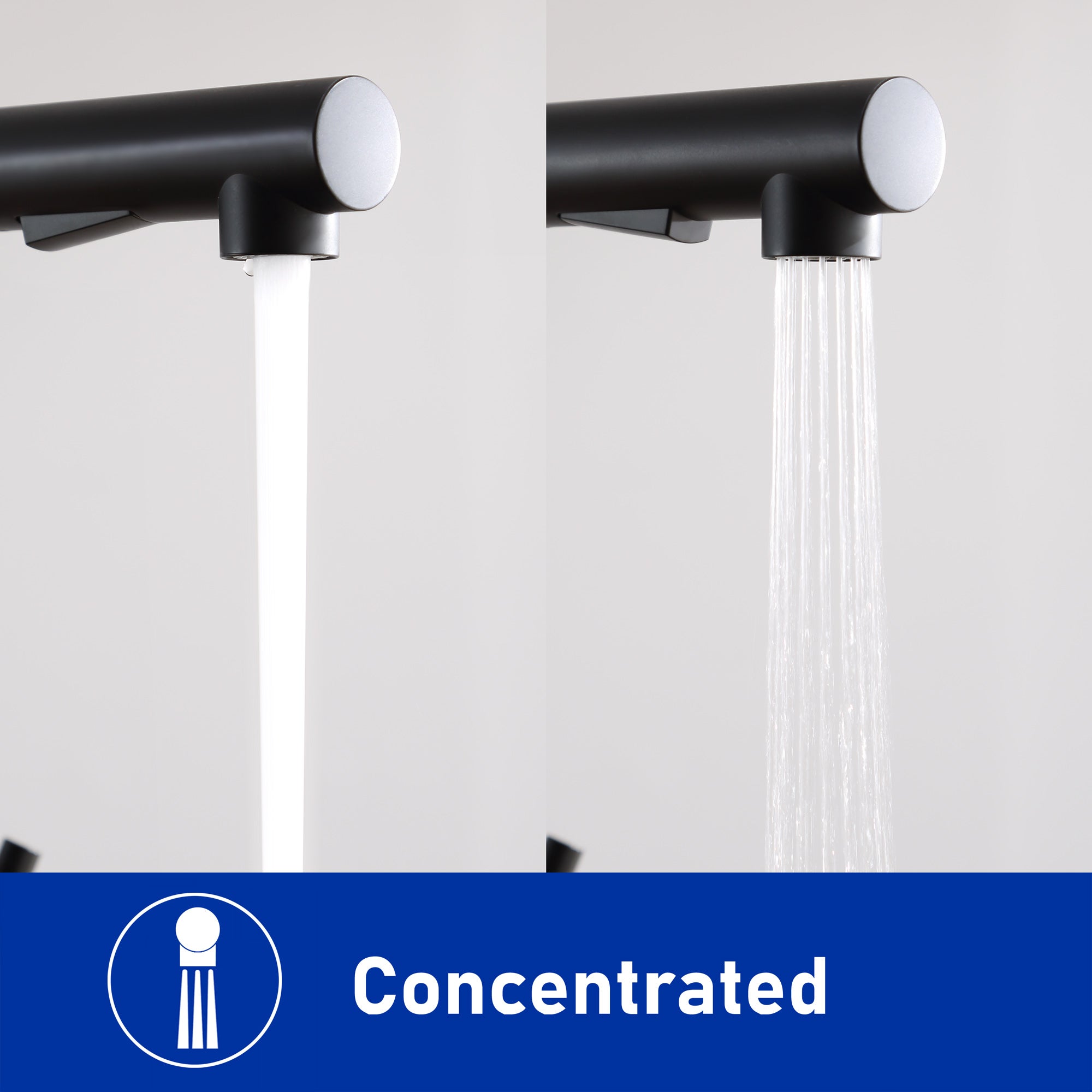 Cecipa max Mitigeur Cuisine Noir avec Douchette Extractible, Monocommande, Rotation à 360°, 2 Modes de pulvérisat Robinet d'évier Cuisine,EU Modèle - 7