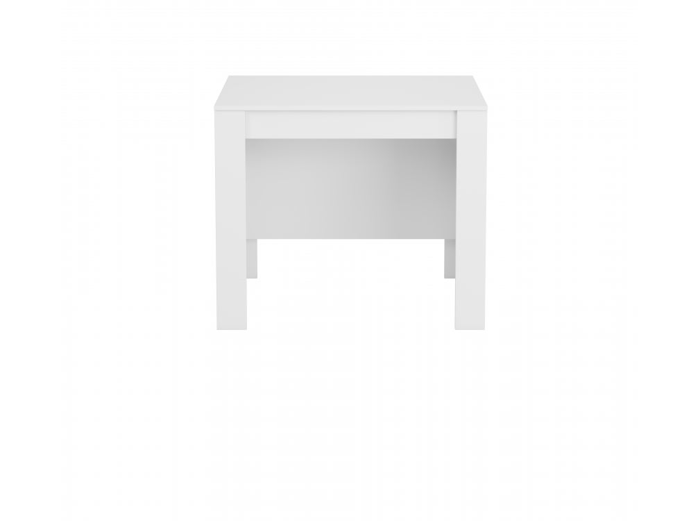 Table à manger LENA extensible L51/237cm - Blanc - 5