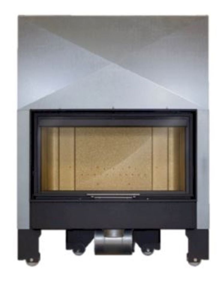 Lacunza  Bricosol, Monobloque De Leña Modelo Itaca 100 Eco Vermiculita (Con Turbina ) , Leroy Merlin