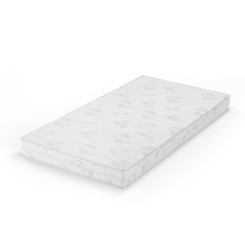 Pack Lit Bébé Avec Matelas Azu Blanc 70x140 Cm
