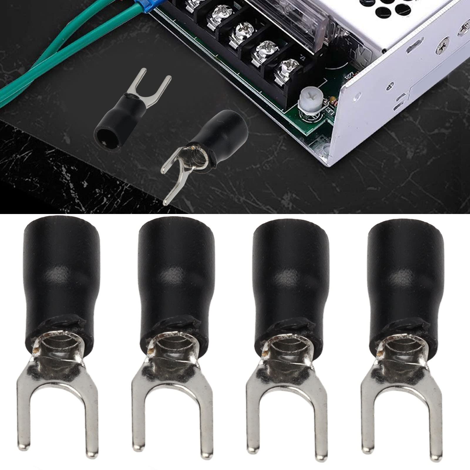 Terminali Argentati Terminali A Crimpare Non Isolati - Da 0.5 A 50 Mm², Argento, Per Connessioni Elettriche 0.5-50 Mm² - Foto 4