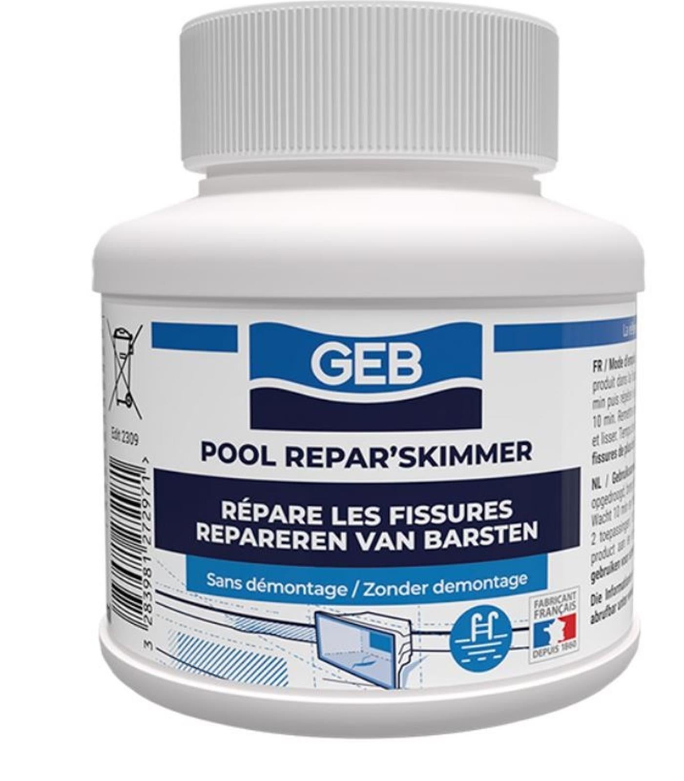 Pool repar'skimmer - GEB - 127297 - Pot 125 ml - 2