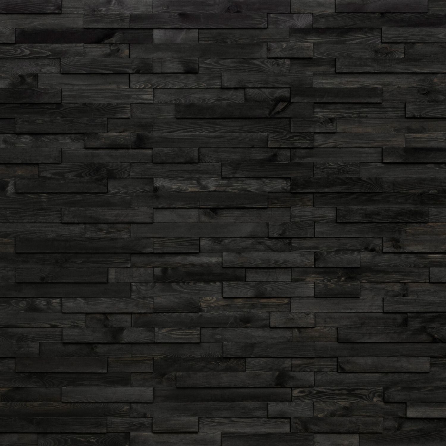PLAQUETTE DE PAREMENT BOIS TAVOLA CARBON 78 X 19 - PAQUET DE 4 (0,48M²) - 3