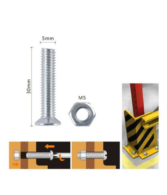 Viti Autofilettanti M2 X 12mm Testa Pan Acciaio Inox – Confezione Da 100 Pezzi Uxcell - Foto 5
