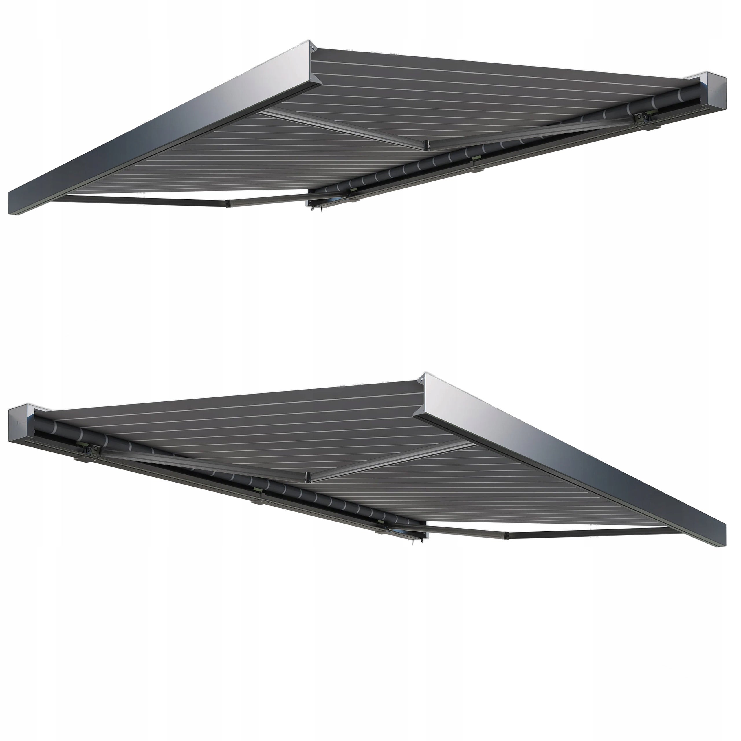 Markiza Tarasowa Automatyczna PRIME 500x300 + oświetlenie LED czujnik szara 1 szt
