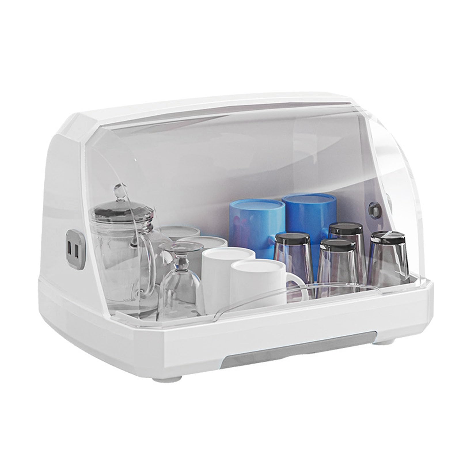 Égouttoir à Bouteilles Et Tasses En Inox 304 - Grand Espace De Rangement Pour Plan De Travail - Séchage Rapide - 6