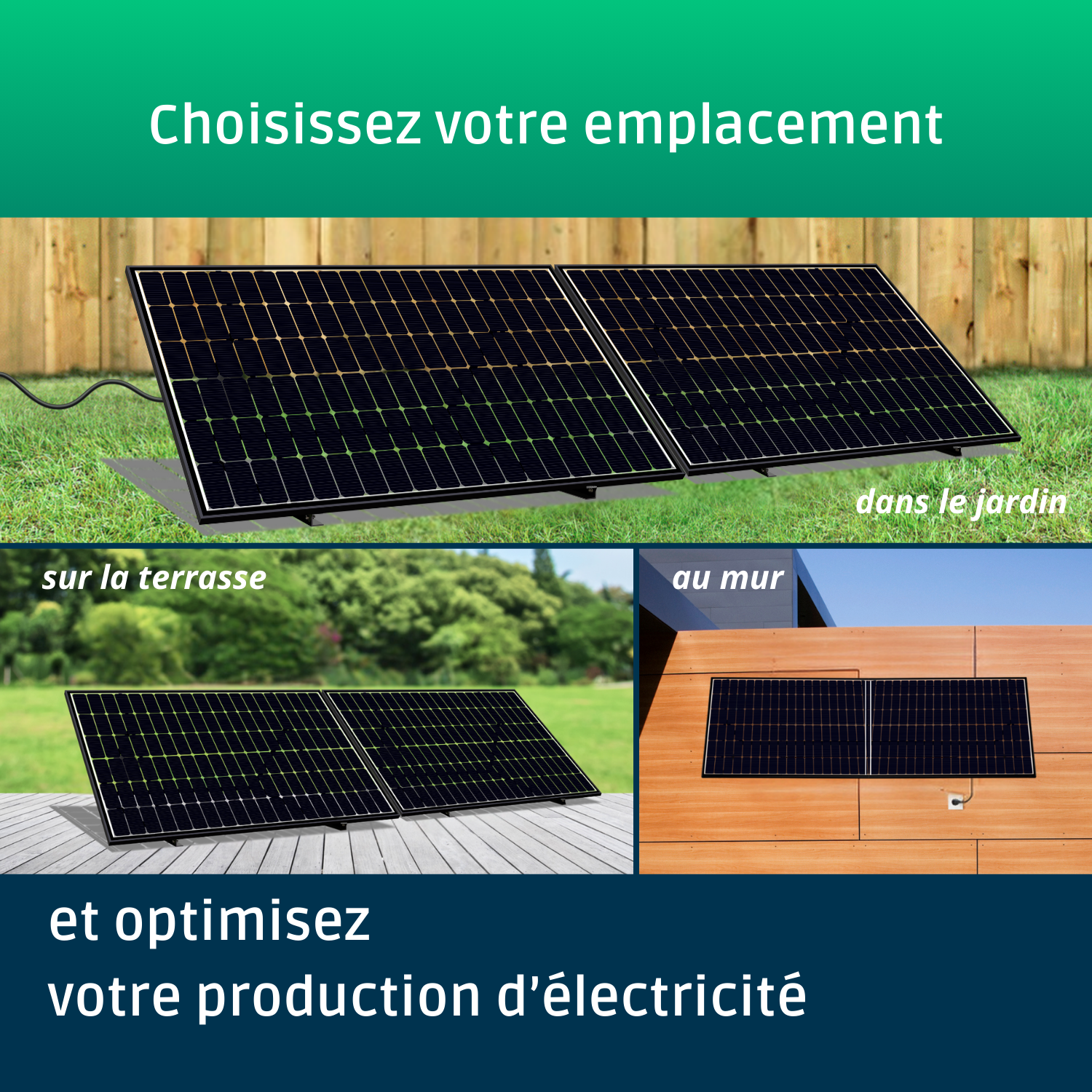 Kit Solaire Plug and Play 1000 W – 2 panneaux solaires DMEGC Biverre, Bifacial avec Suivi Intégré - 3