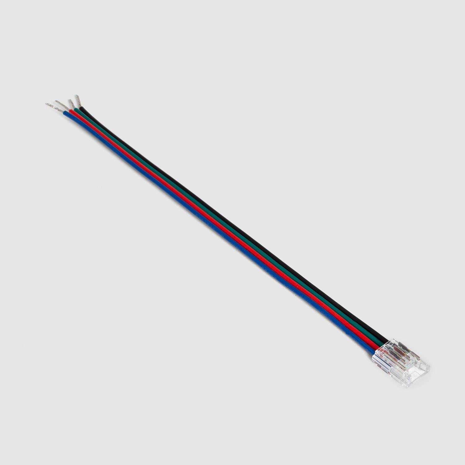 Ledkia Conector para Tira LED 24V RGB SMD Ancho 8mm IP20 con Cable 8 mm ...