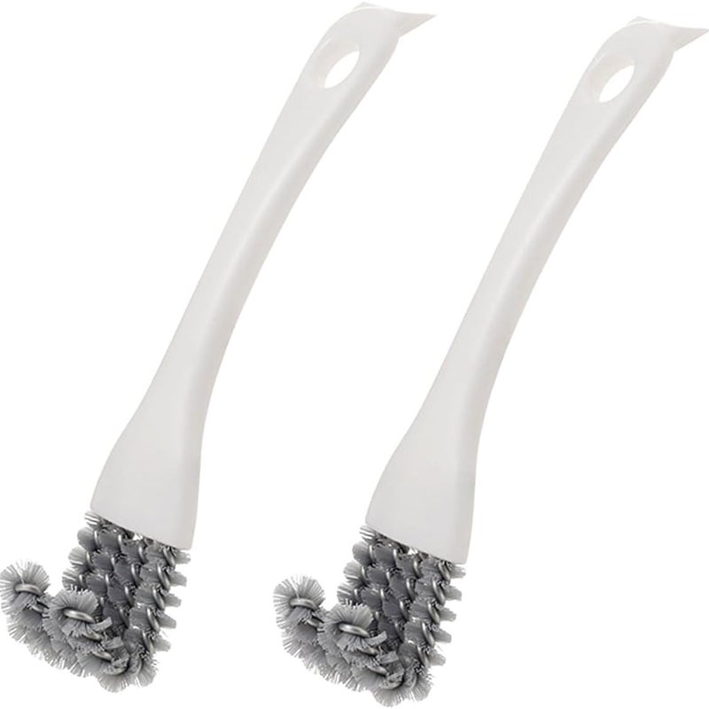 Wielofunkcyjna szczotka czyszcząca – 2 szt. do grilla, kuchenki, zlewu, trudno dostępnych narożników i grilla z małą główką
