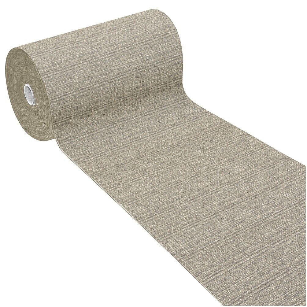 Dywanik Kuchenny 54x80 Cm Antypoślizgowy Absorbent Pasiasty Jednolity Kolor Beżowy