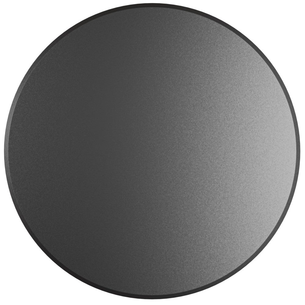 Mac Wall XL Black - kinkiet LED 20 W z przełącznikiem CCT, 2700 K/3200 K/4000 K, aluminiowy, 360-stopniowy - Beneito &amp; Faure