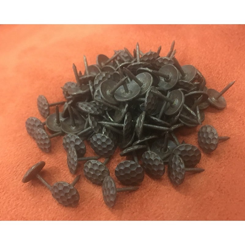 10 Clous De Tapisserie Uxcell – Tête Carrée 12mm – Fini Bronzé – Pour Meubles Et Rembourrage