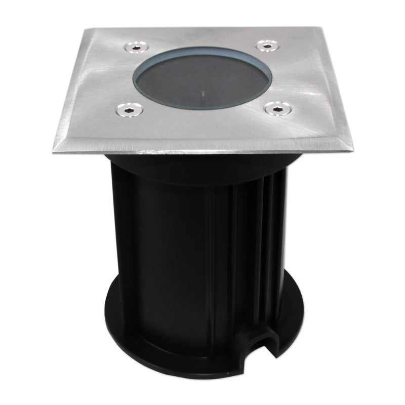 Oprawa najazdowa LED GU10 108x108mm IP66 stal nierdzewna kwadratowa lampa reflektor wpuszczany MasterLED