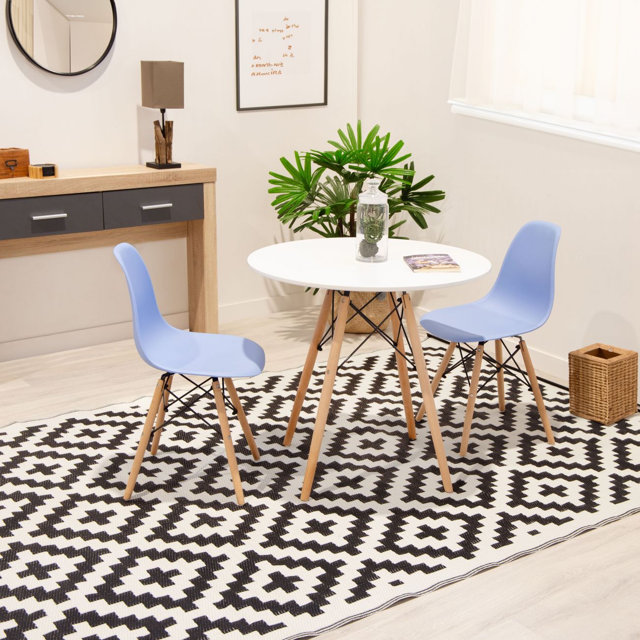 Table de salle à manger ronde Tower - 4