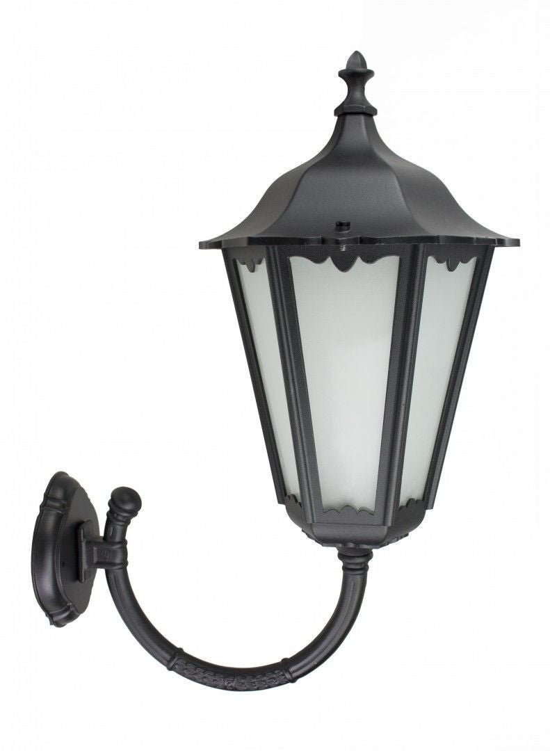 Kinkiet zewnętrzny Retro czarny 1xE27x100W wym: 64x30x46 cm IP43 SU-MA
