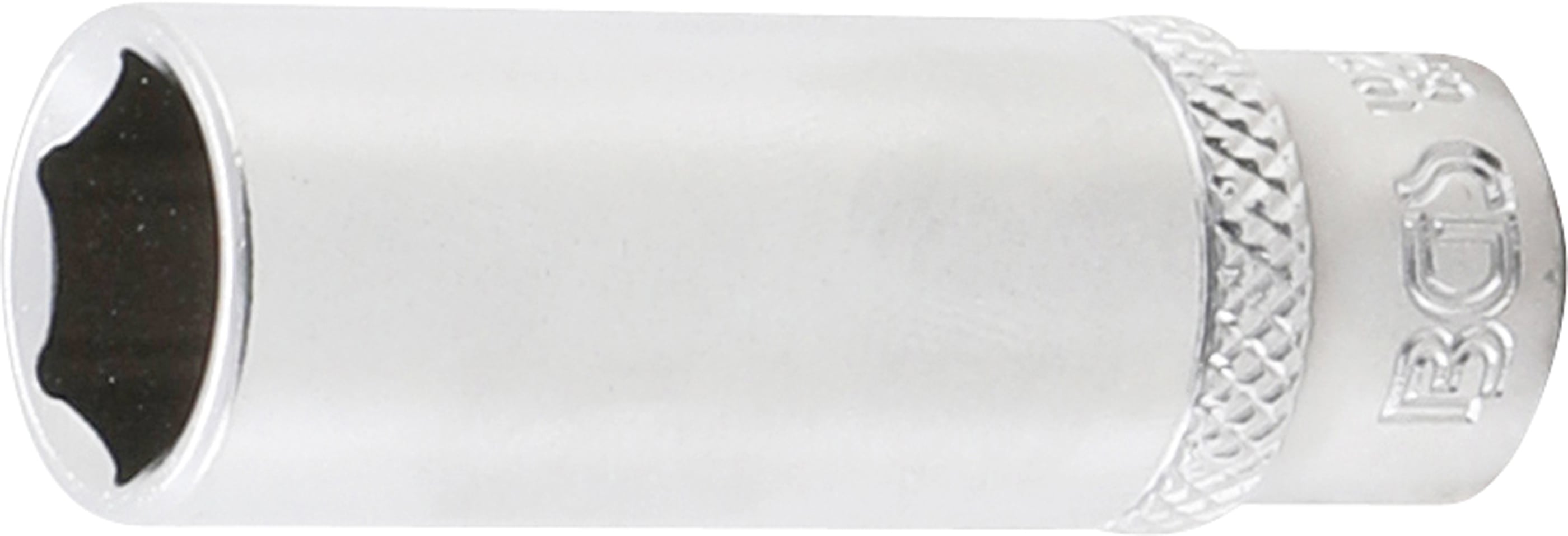 BGS Nasadka udarowa sześciokątna długa, napęd kwadratowy wewnętrzny 6,3 mm (1/4") SW 12 mm - 10512