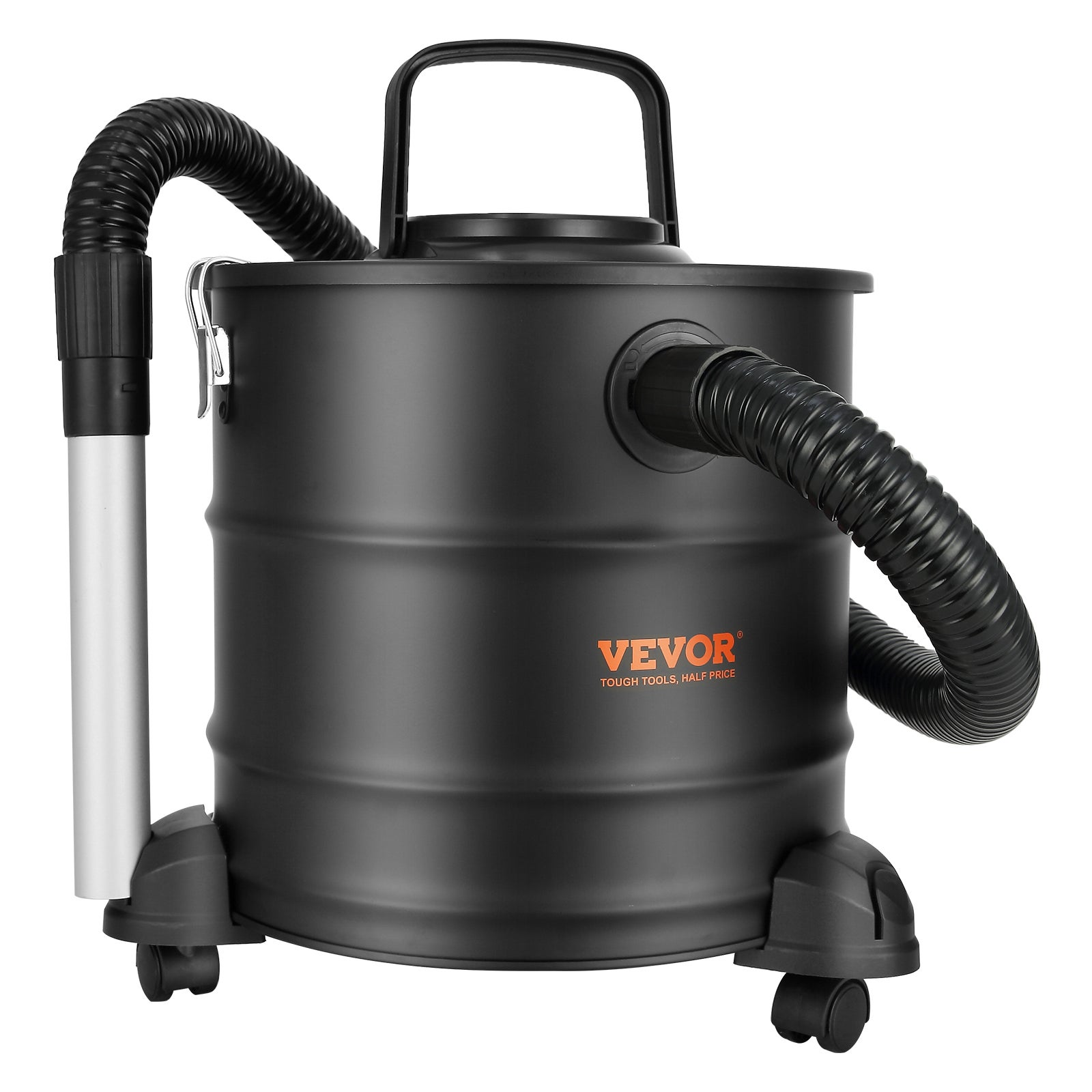 Aspirateur à Cendres Bikain 1200W, 20L, Inox, Fonction Soufflerie, HEPA