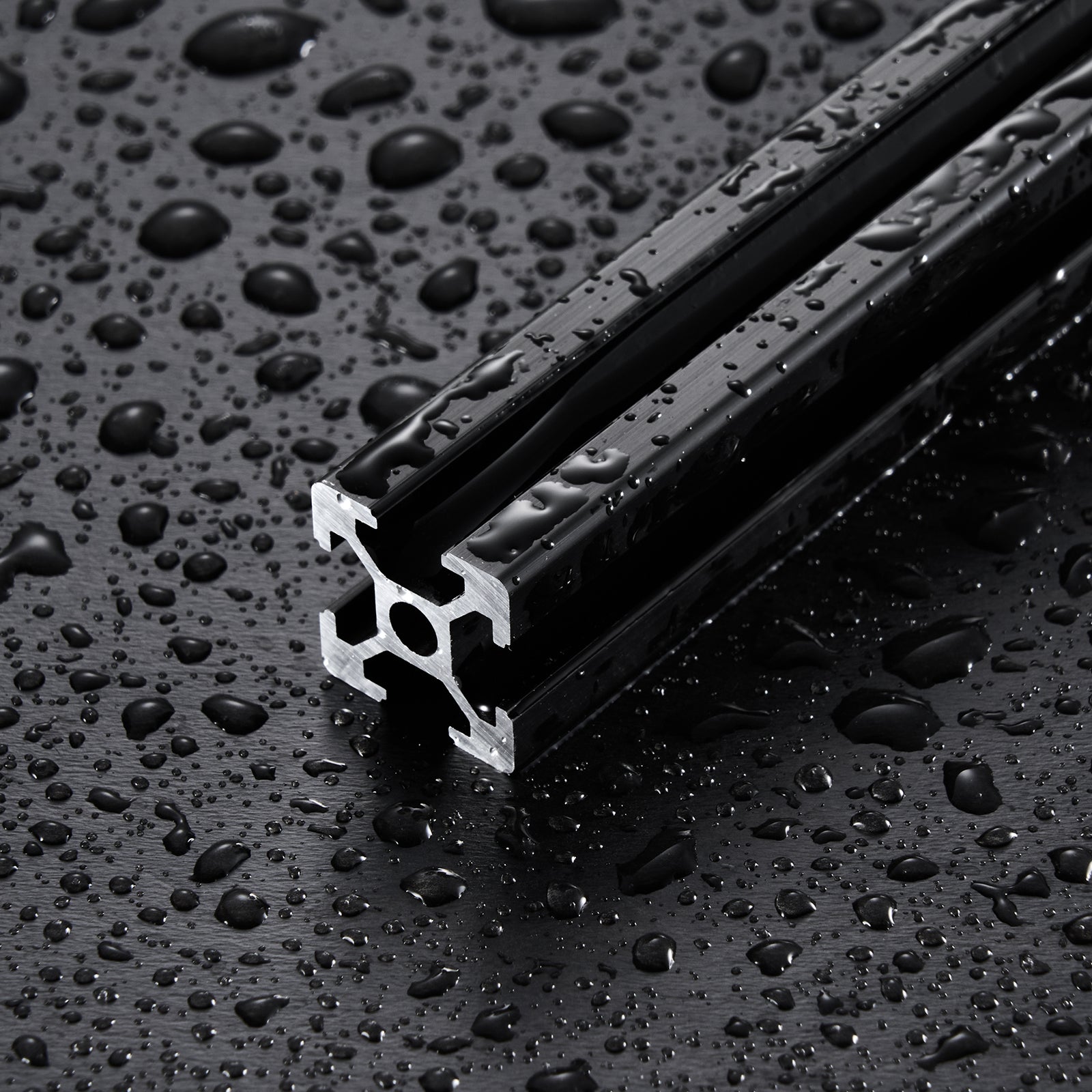 Profilés Aluminium 2020 VEVOR, Lot de 10 Rails Linéaires Anodisés 1000 mm à Rainure en T, Norme UE, pour Imprimante 3D et CNC - 8