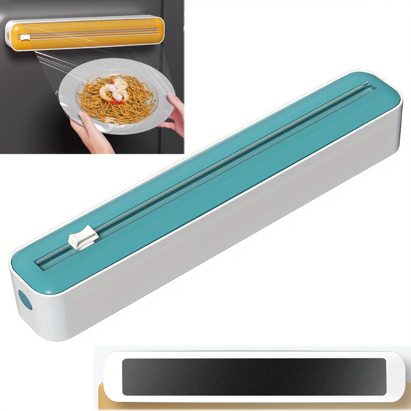 Distributeur Film Alimentaire 3 Pièces - Boîte Rangement Avec Coupe-Film Et Papier Aluminium Cuisine