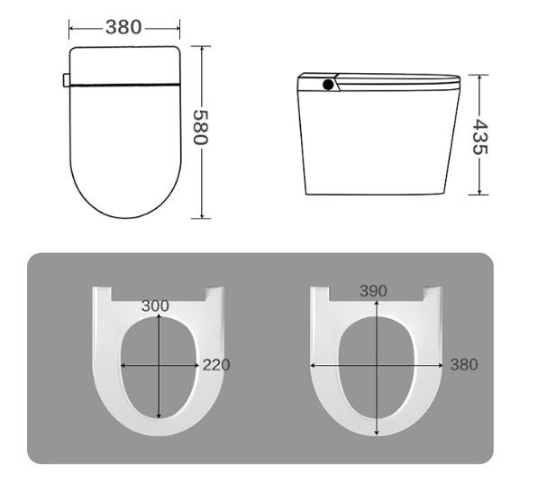 Toilette giapponese Kawaii (dimensioni ridotte) - 5