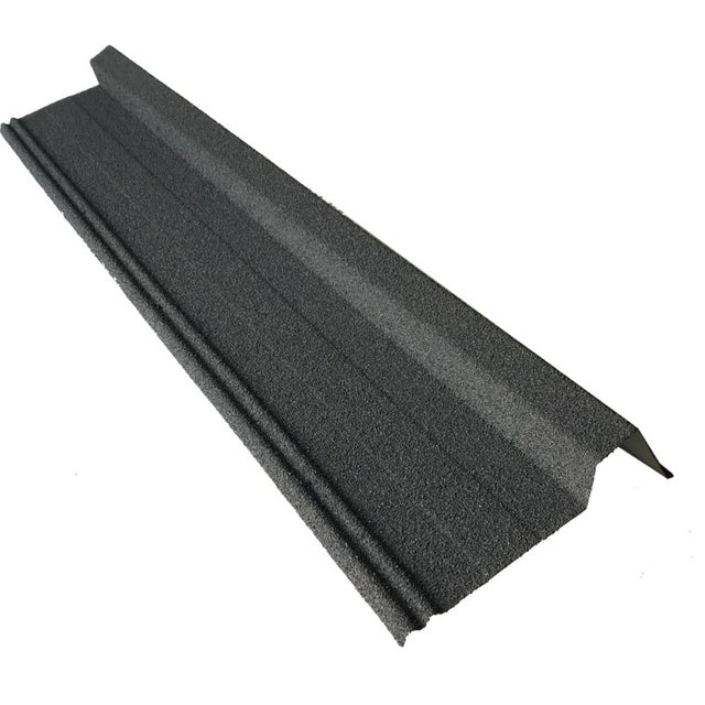 Rive gauche/droite 920mm pour panneau tuile facile en acier galvanisé Gris anthracite mat, L:920mm