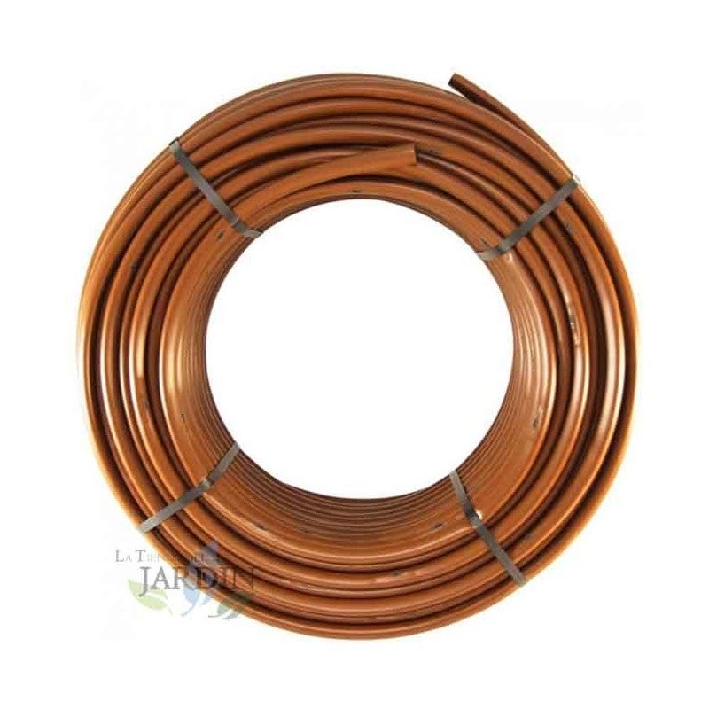 Tubo Irrigazione A Goccia Autocompensante – 100 Mt, Due Fori, Diametro 16, Passo 33 Cm - Foto 6
