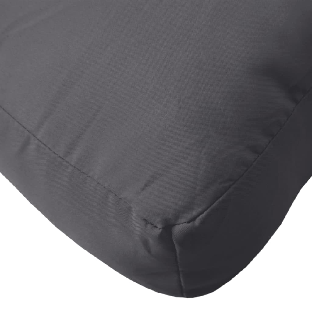 2 pcs Almofada exterior | Almofadões de paletes tecido oxford antracite CFW64642 - 8