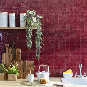 Retro Vintage Carreau De Mosaïque Translucide Gris Rouge Mosaique De Verre Crystal France Mos68 Retro F F 10 Tapis De Mosaique 13790
