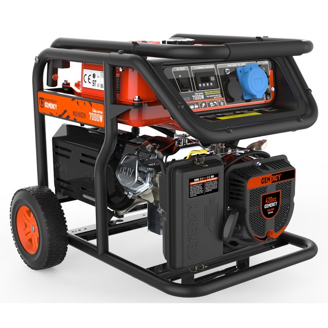 Groupe électrogéne GENERGY MULHACEN II, 7000W - 230V SVR EUR5- Générateur Électrique essence