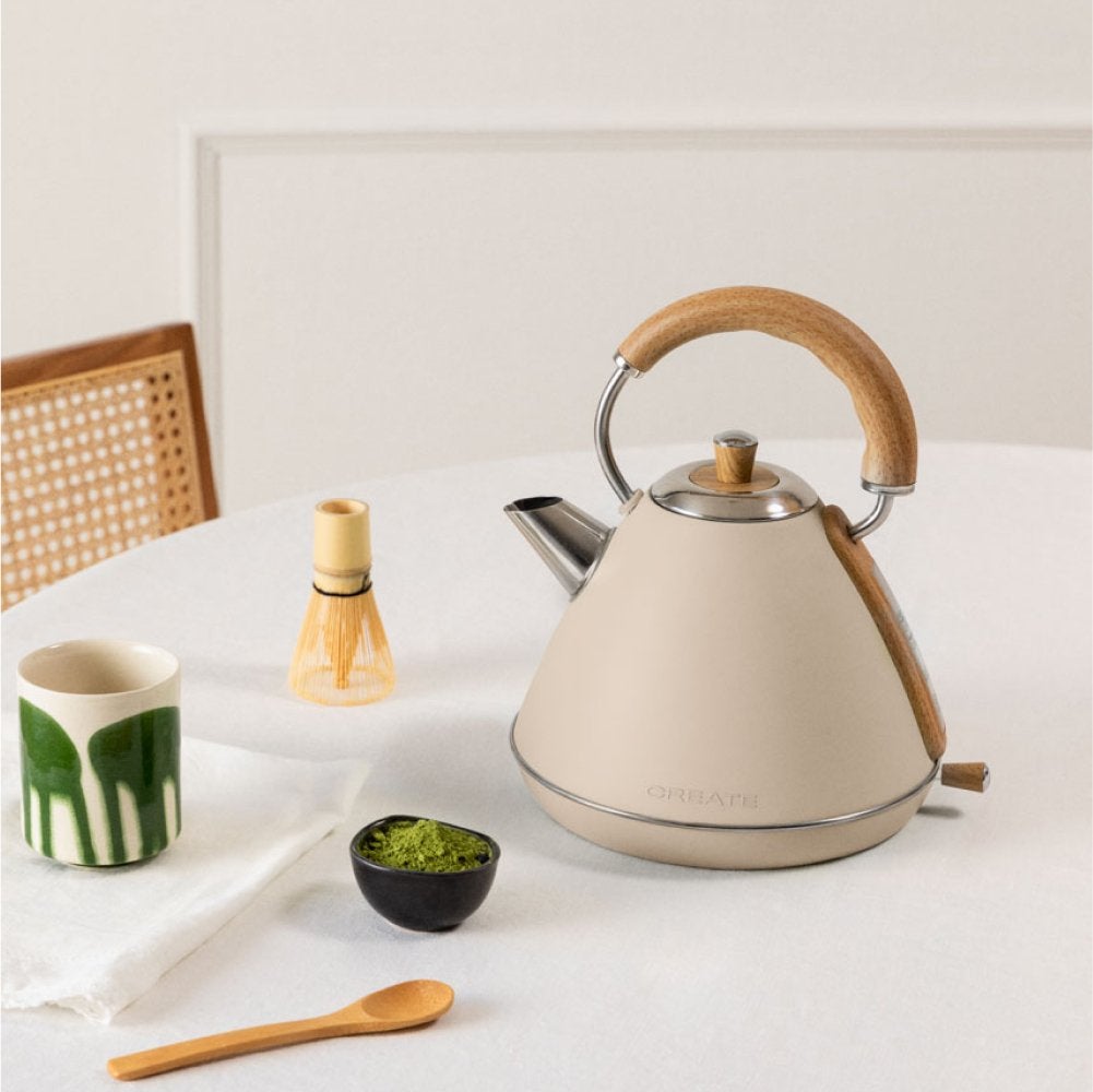 CREATE - KETTLE RETRO - Bouilloire électrique - Sable - 2