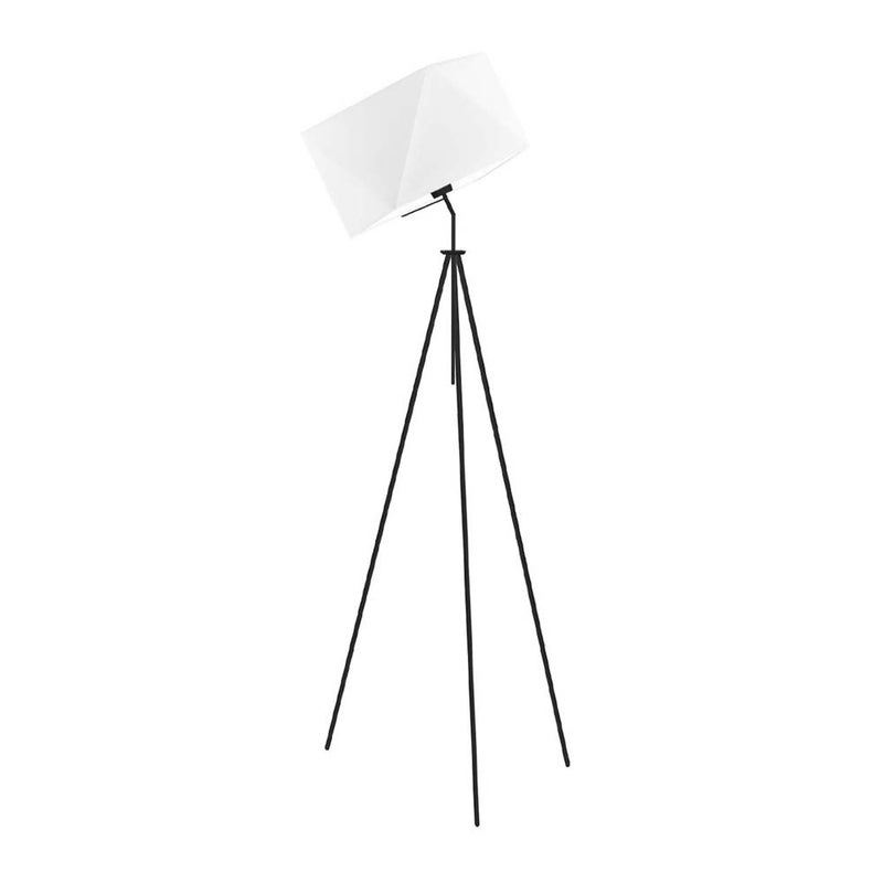 Lampa stojąca podłogowa przegubowa regulowana trójnóg z abażurem diament DECO