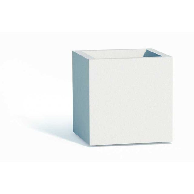 vaso in ceramica cubo bianco 7,5 cm CR35/07