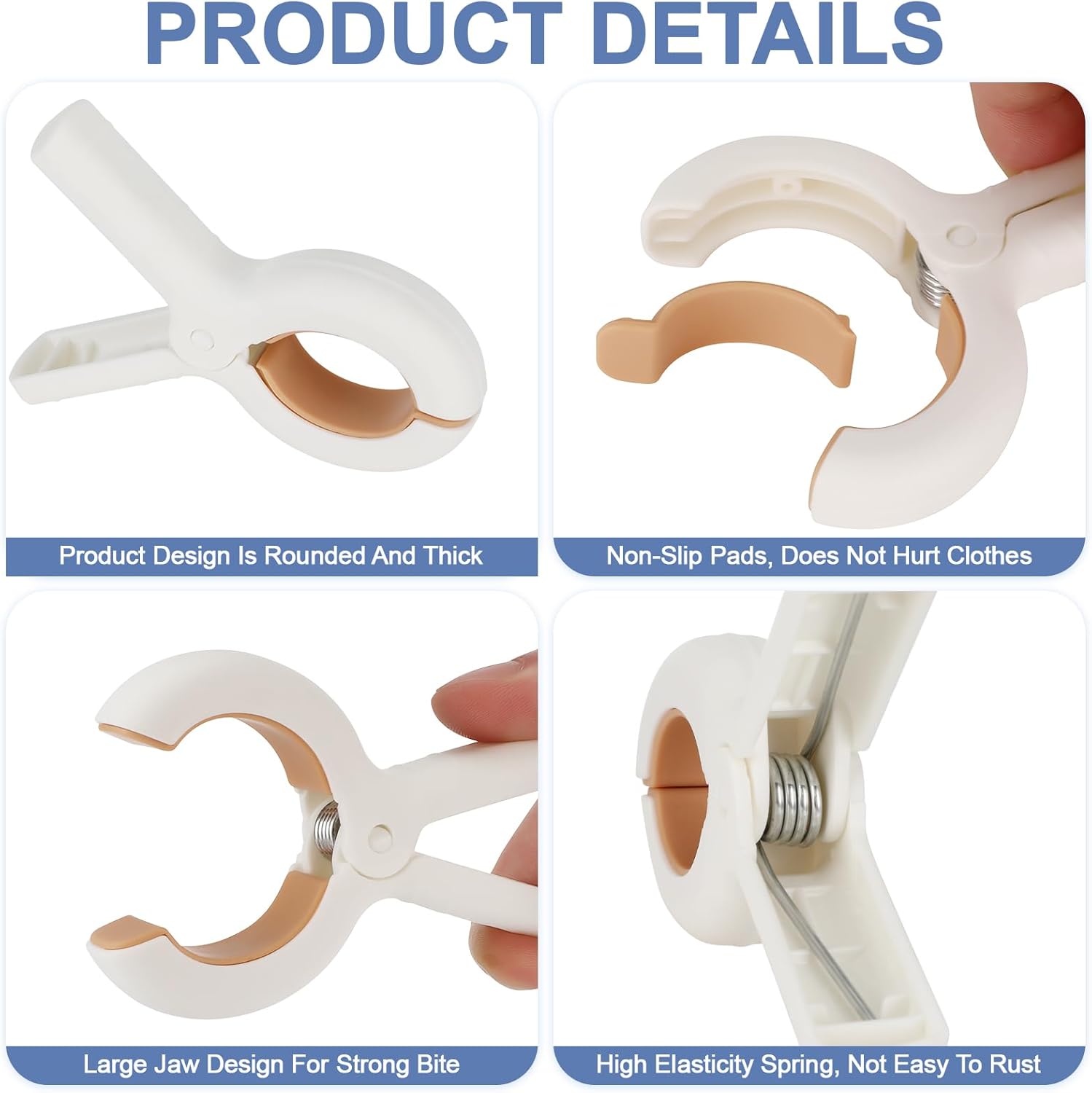 12 Pcs Pinces À Serviette Pour Serviettes De Plage Clips Vêtements