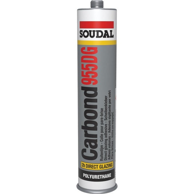 Carbond 955DG - Mastic colle rapide pour carrosserie et pare-brise - Soudal