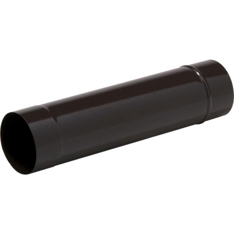 Tuyau émail noir mat Ø153 x 1m - 2