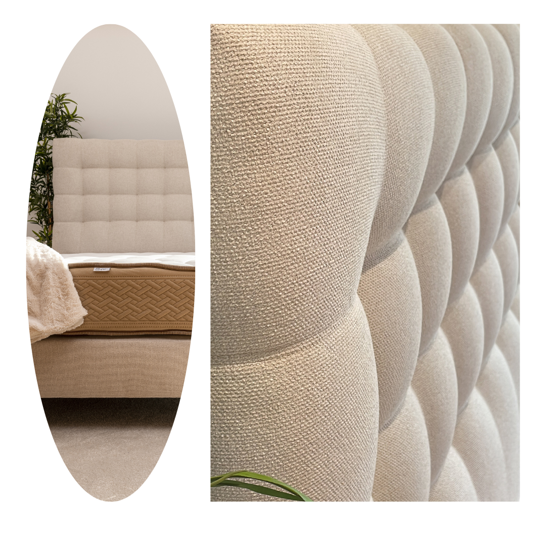 TRENDYFLAIR Tête de Lit VERSAILLES 160x122 cm - Beige | Gamme Prestige ...