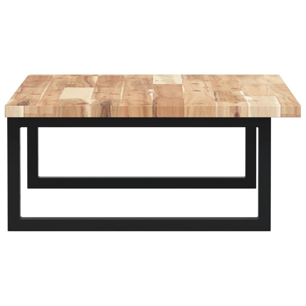 Maison Exclusive - Ripiano a Parete per Lavabo in Acciaio e Massello di Acacia - 5