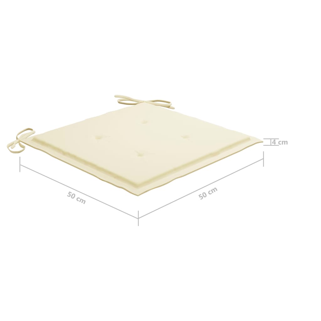 Chaises de jardin avec coussins 8 pcs Bois d'acacia solide Gris 4 - 9