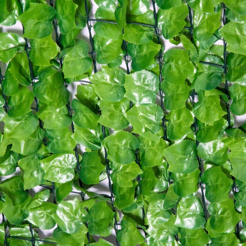 Siepe Artificiale Verde Chiaro, 300x150 cm, per Privacy in Giardino, Balcone e Terrazza - 7