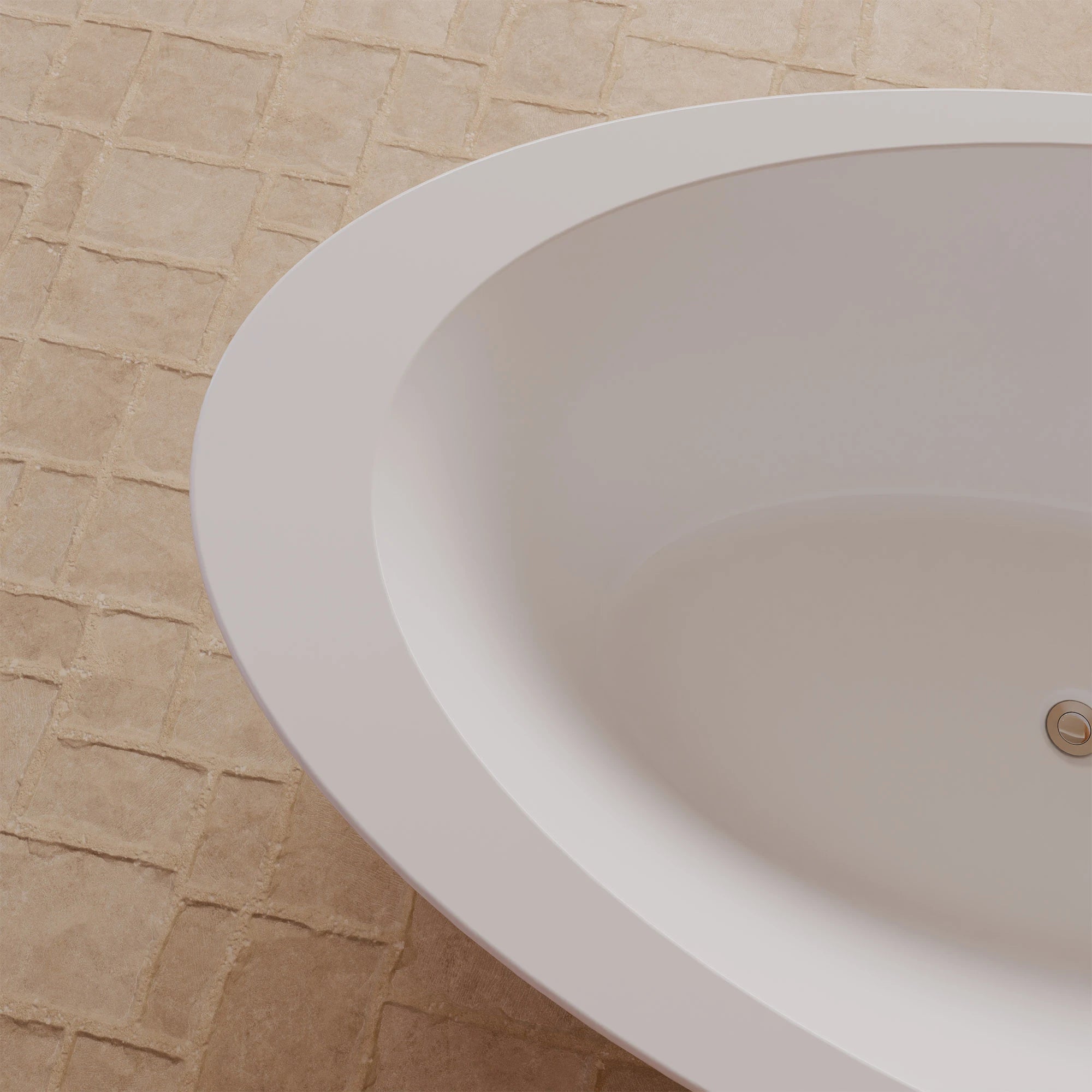 Baignoire Ilot Pearl 180 blanche 180 x95 x58 cm, by SPALINA - 8