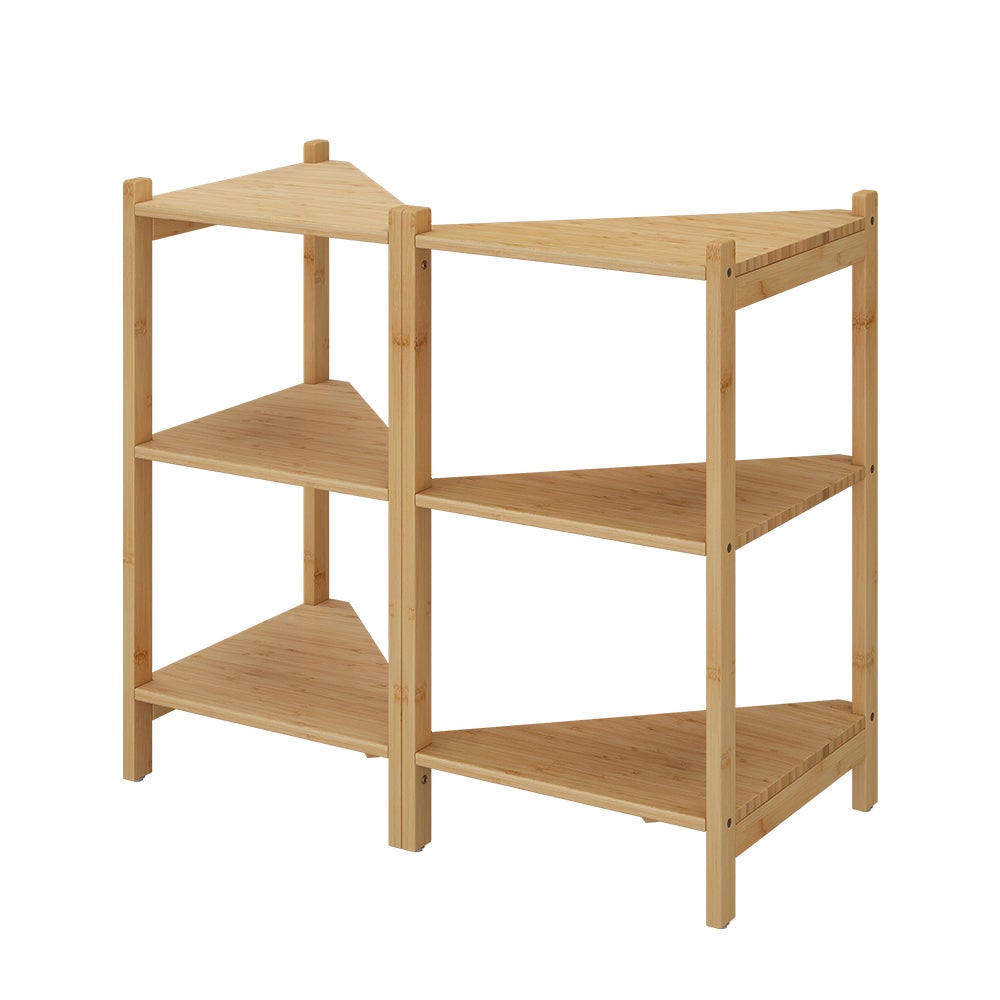 Vicco Szafka pod umywalkę Zeno, Bambus, 68 x 60.5 cm Zestaw 2 sztuk