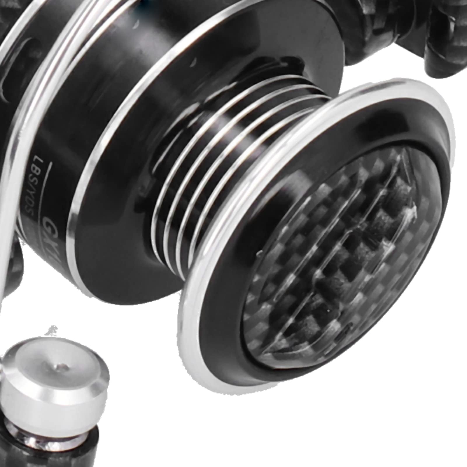 Accessorio per mulinelli da pesca con cuscinetto duplex Gapless con canna da mare con mulinello in metallo (GX2000) - 3