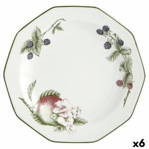Prato de Jantar Churchill Stonecast, Porcelana, Barl White, Branco