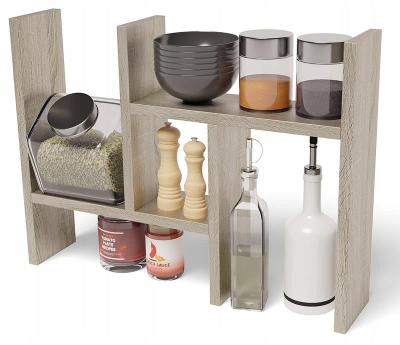 Półka kuchenna stojąca EX3 dąb sonoma szafka regał