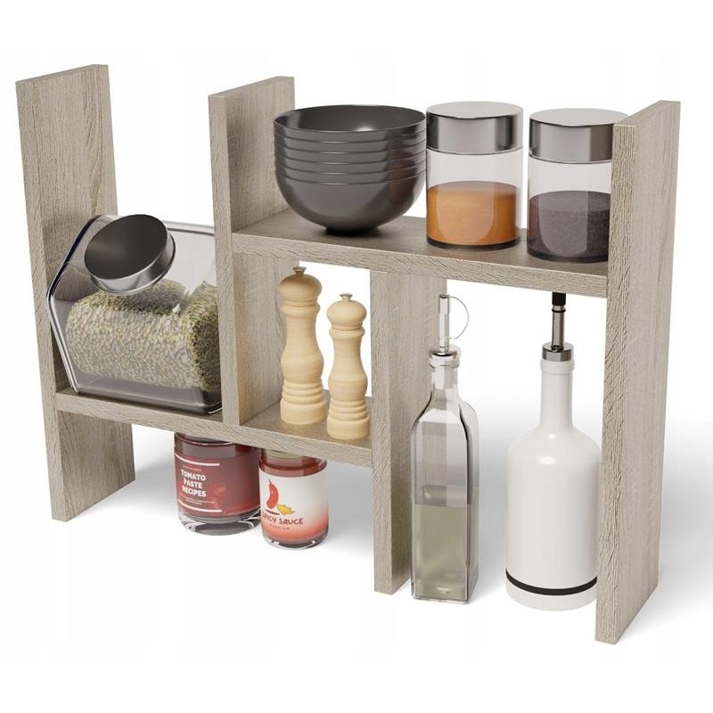 Półka kuchenna stojąca EX3 dąb sonoma szafka regał