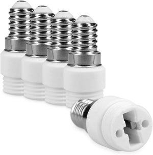 Lot de 3 supports de lampe G9 avec support G9 fileté en céramique halogène avec anneau G9 pour