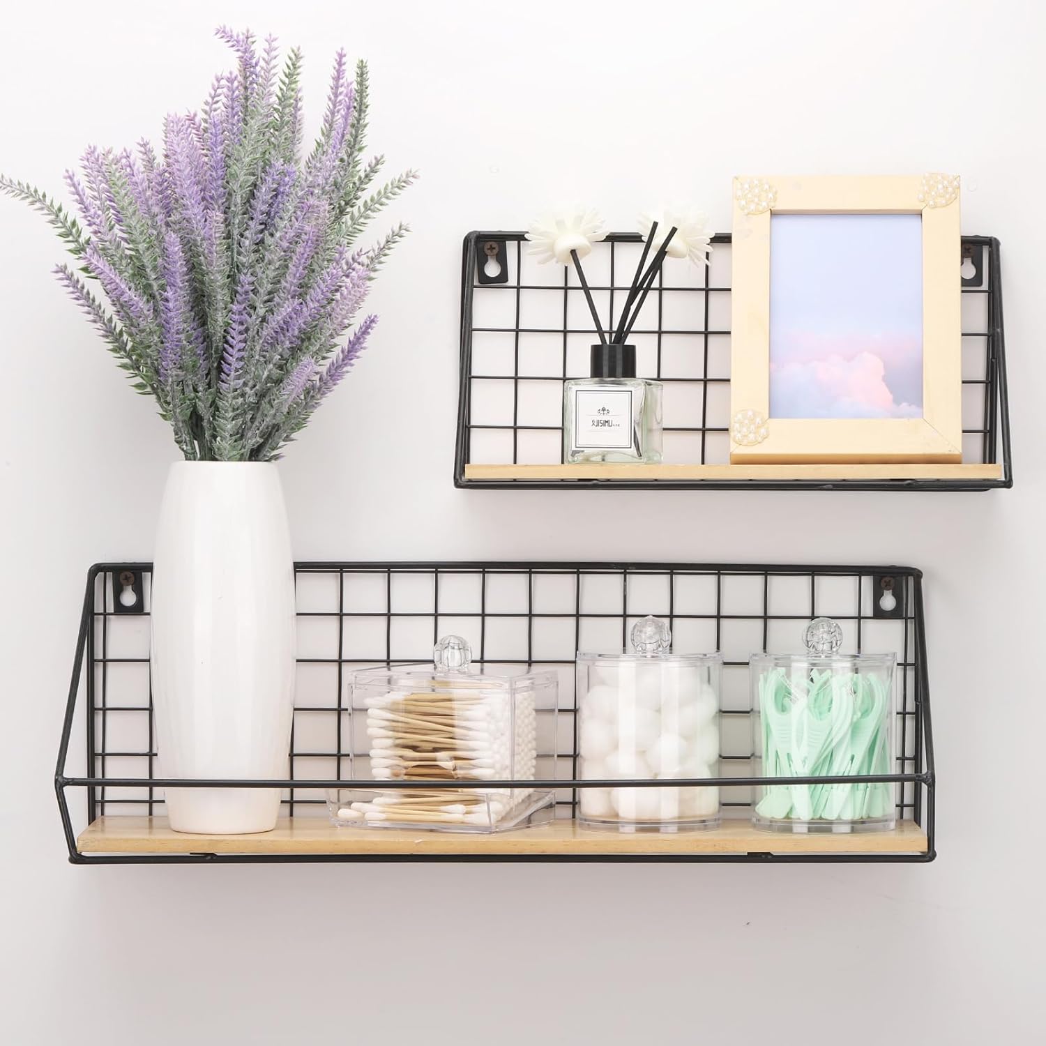 Distributeur de cotons-tiges, récipient de salle de bain, pot de rangement en plastique transparent pour ranger les cotons-tiges et les cure-dents. - 7