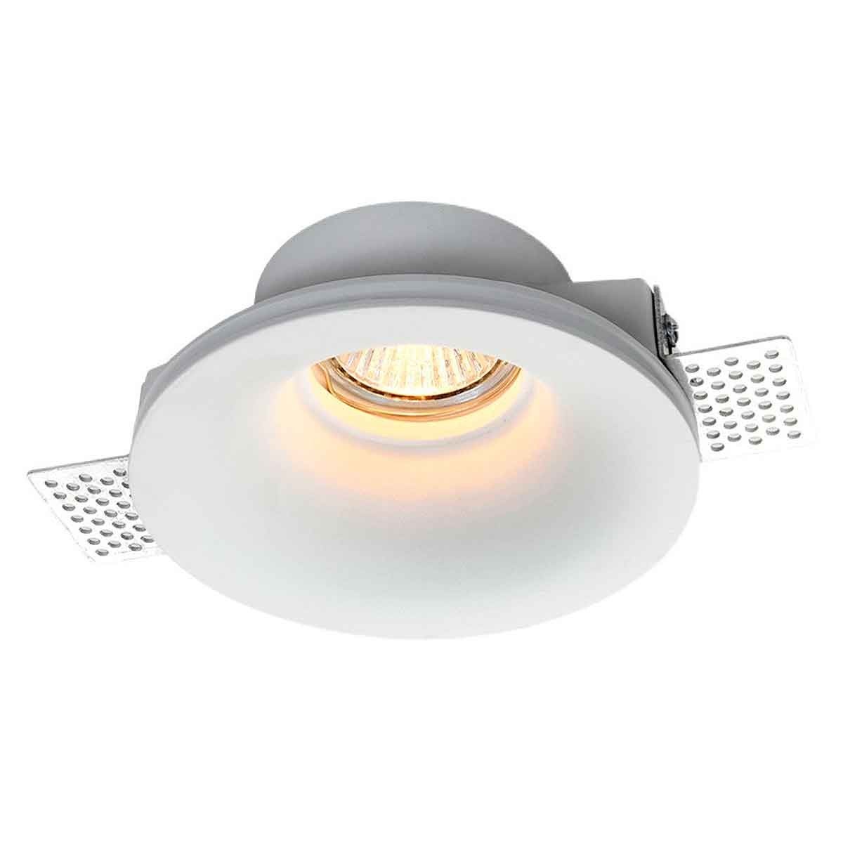 SSC-LUXon 6 Faretti Da Incasso A Specchio – Rotondi, Per GU10, Foro 60-70 Mm, Vetro