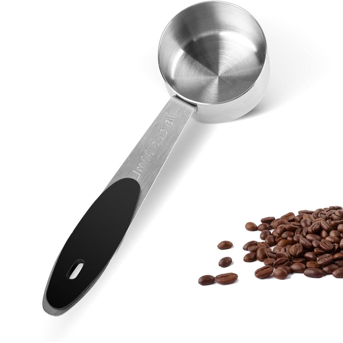 Cucchiaio Dosatore Per Caffè In Acciaio Inox 15 Ml | Misurino Per Caffè, Latte In Polvere, Spezie | Manico Lungo
